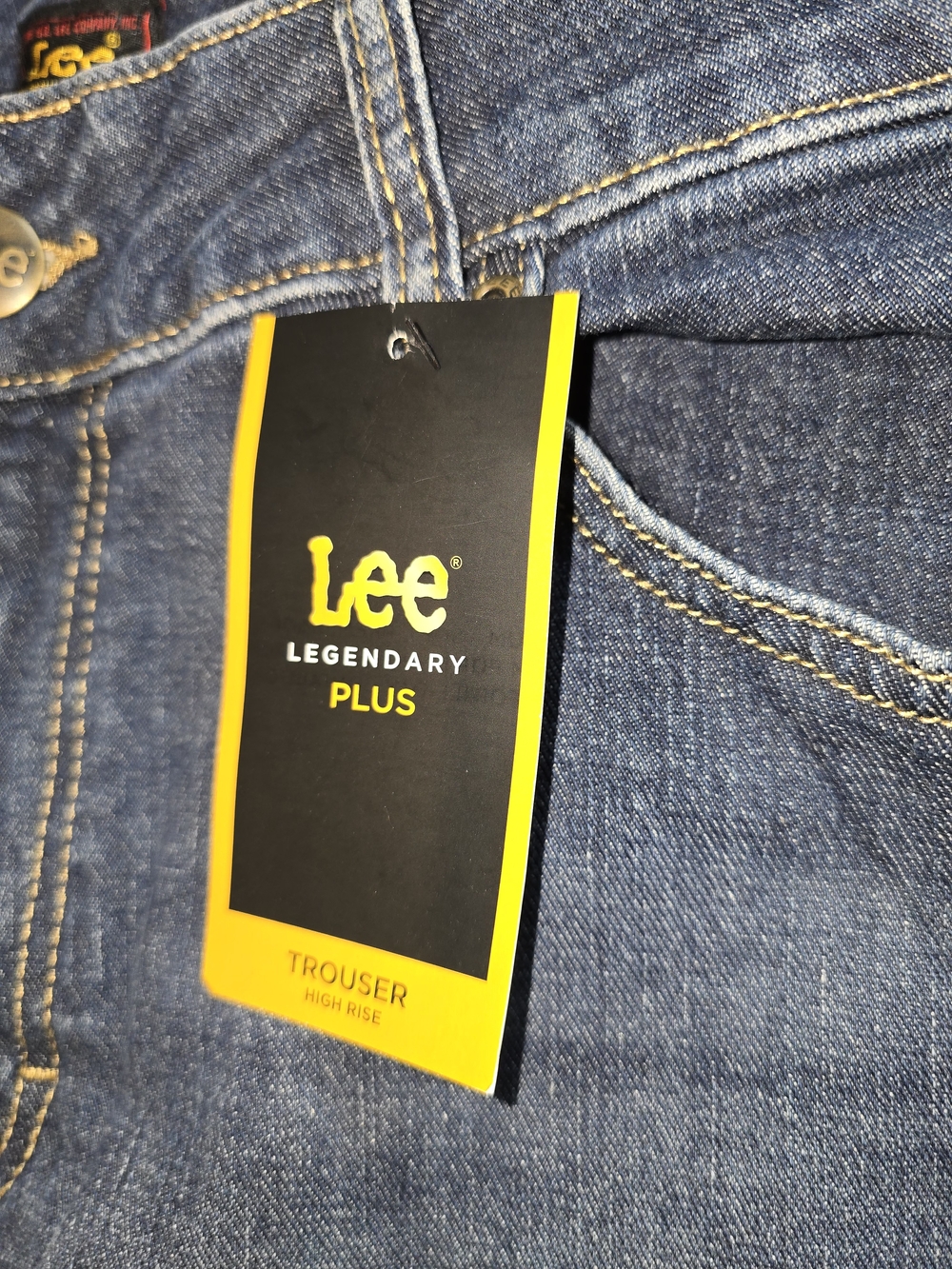 Lee Legendary Plus High Rise Trouser Jeans - 16 W Petite
